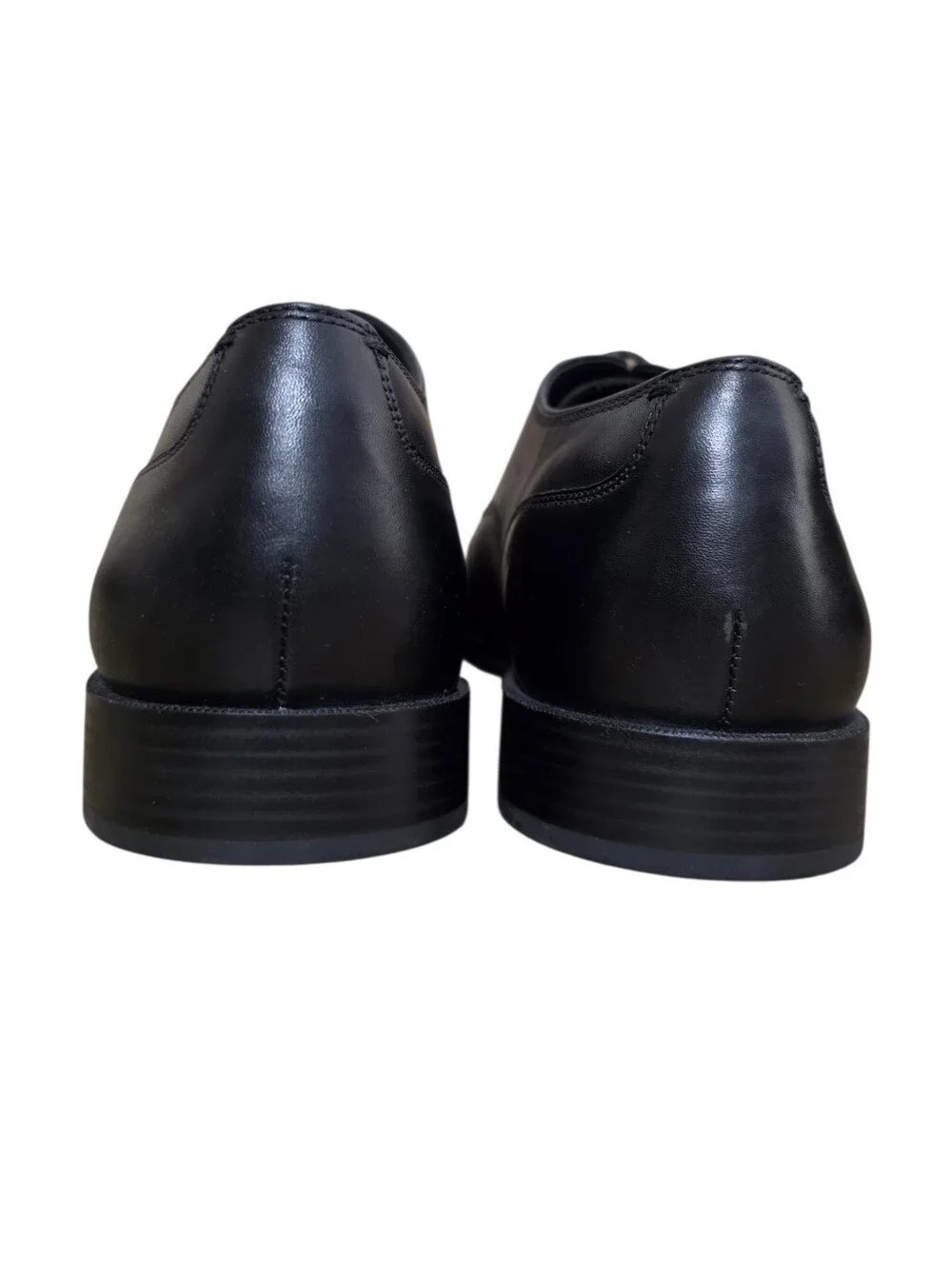 Cole Haan Men's Size 9M US Grand OS Black Leather Apron Split Toe Oxford Shoes